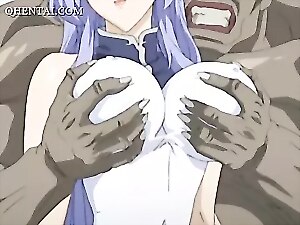 Anime porno correspond to queenship throating a monsters lasting load of shit